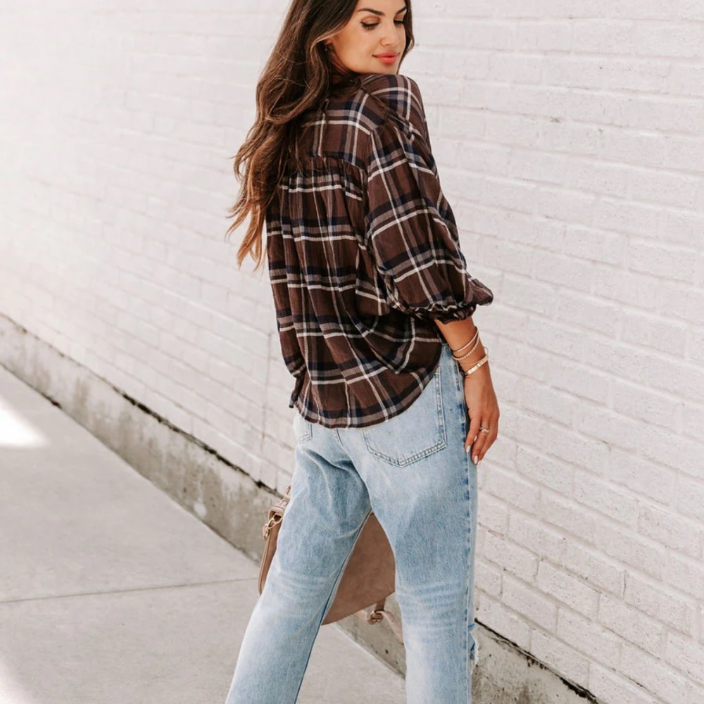 Plaid Button Down - Picture 3 of 7
